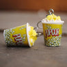 Movie Night Popcorn Earrings Polychrome Goods