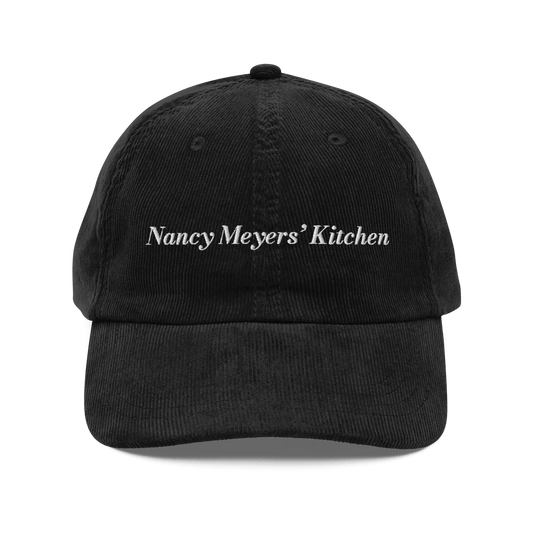 Nancy Meyer's Kitchen Embroidered Corduroy Hat - Polychrome Goods 🍊