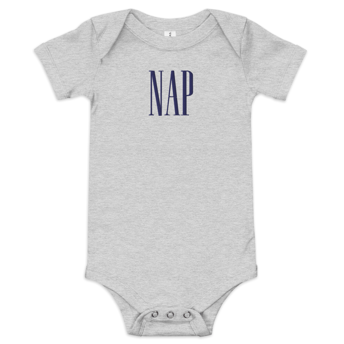 NAP Embroidered Baby Onesie - Polychrome Goods 🍊