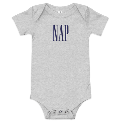 NAP Embroidered Baby Onesie - Polychrome Goods 🍊