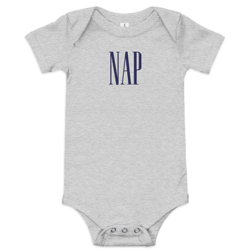 NAP Embroidered Baby Onesie