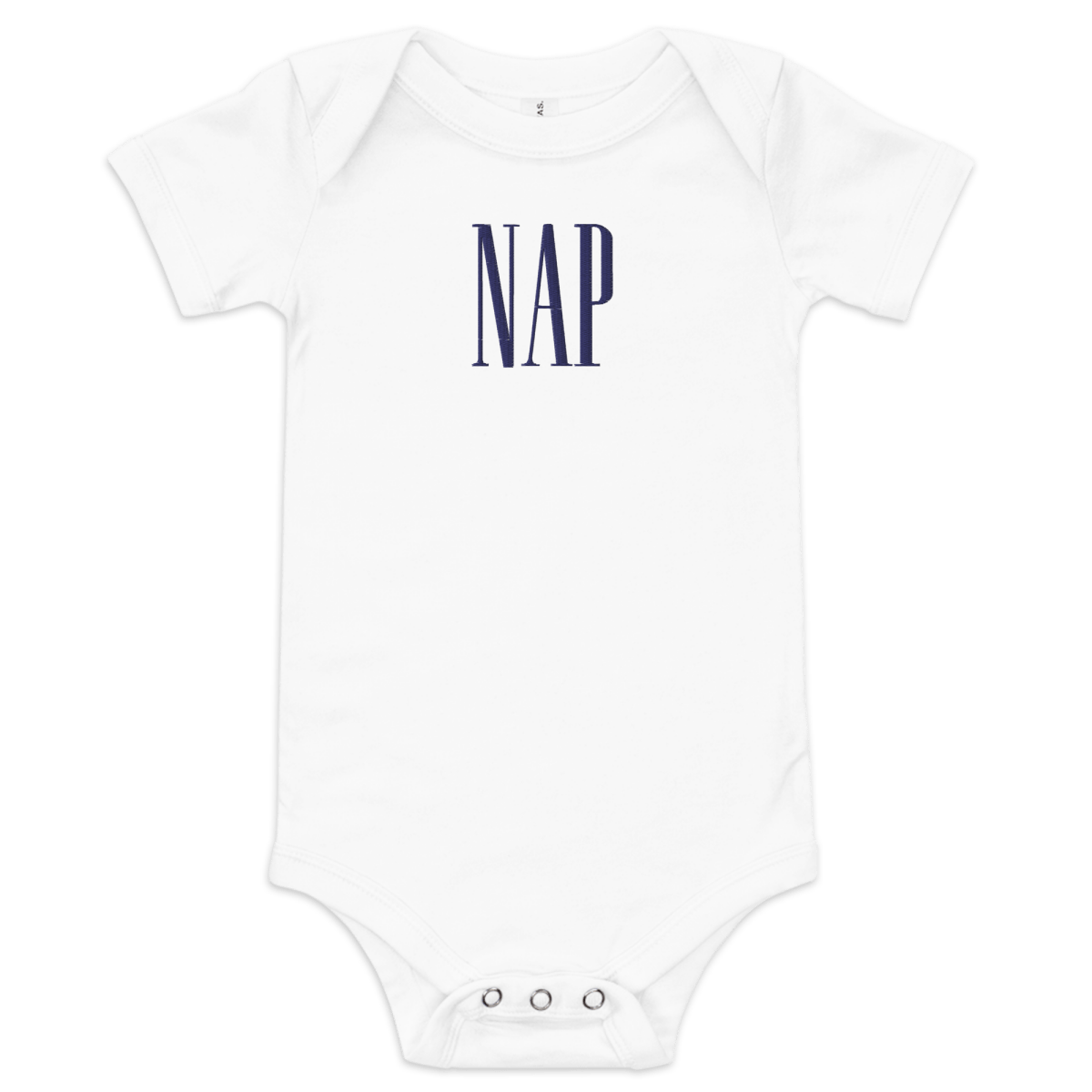 NAP Embroidered Baby Onesie - Polychrome Goods 🍊