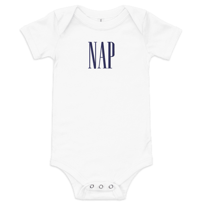 NAP Embroidered Baby Onesie - Polychrome Goods 🍊