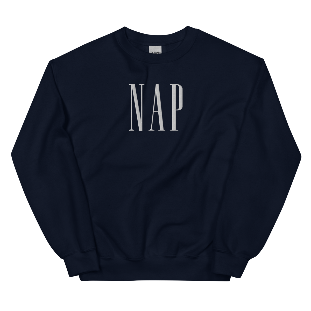 NAP Embroidered Sweatshirt - Polychrome Goods 🍊