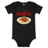 No Regretti Spaghetti Baby Onesie - Polychrome Goods 🍊