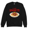 No Regretti Spaghetti Youth / Kids Sweatshirt - Polychrome Goods 🍊