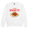 No Regretti Spaghetti Youth / Kids Sweatshirt - Polychrome Goods 🍊