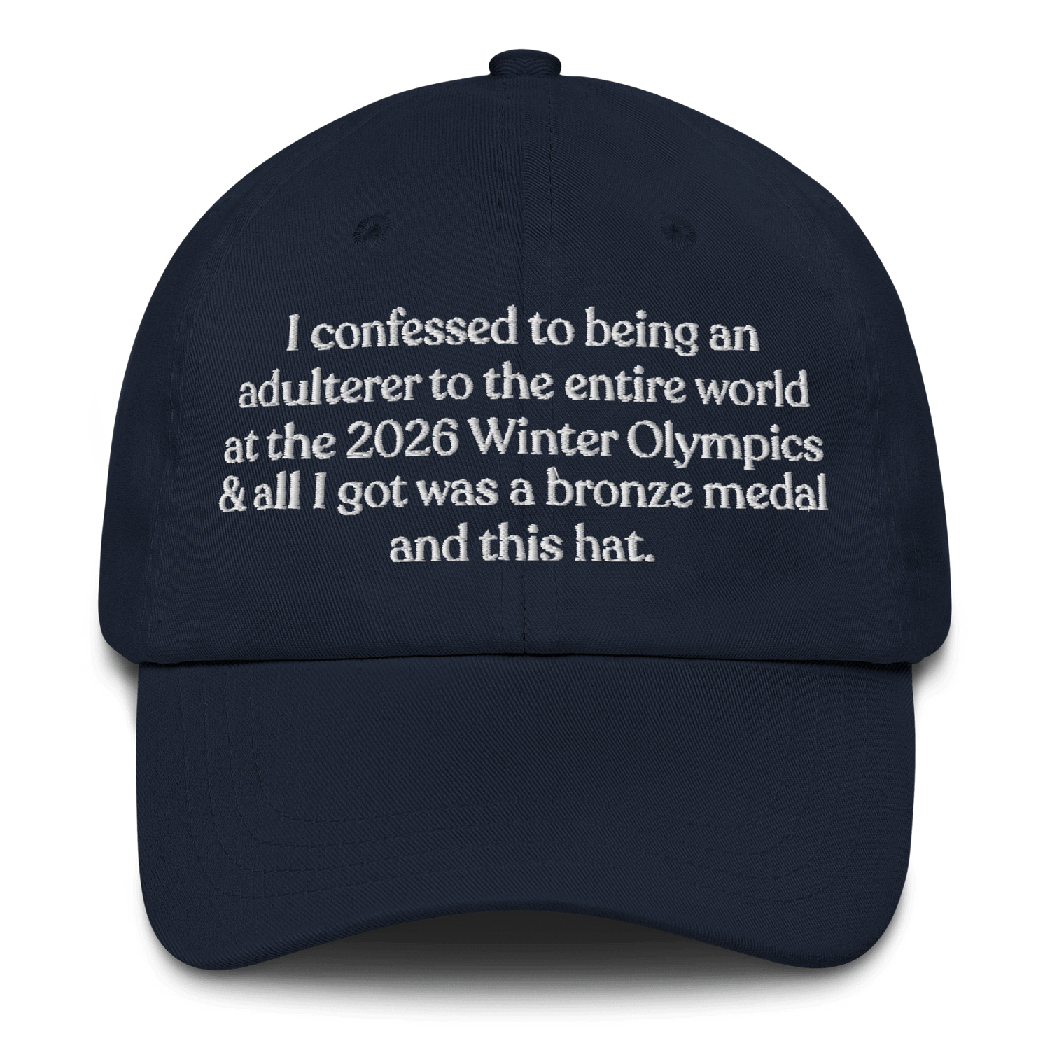 Norwegian Olympic Skiier Cheater Scandal Hat - Polychrome Goods