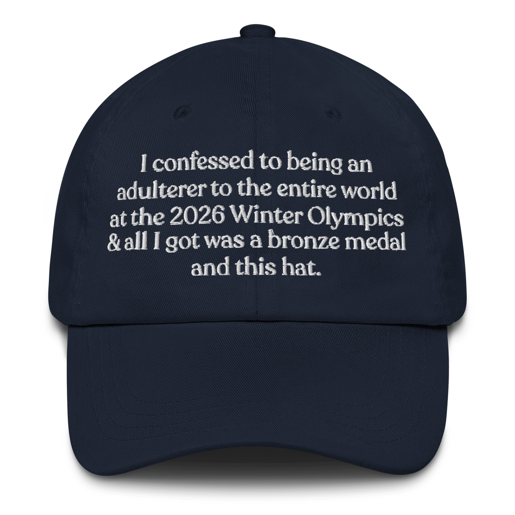 Norwegian Olympic Skiier Cheater Scandal Hat - Polychrome Goods
