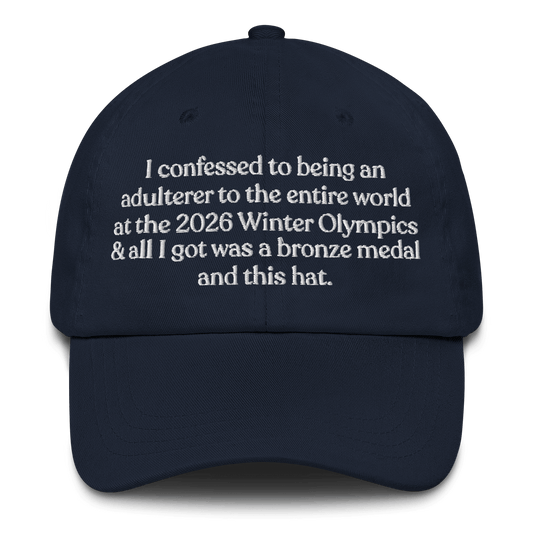 Norwegian Olympic Skiier Cheater Scandal Hat - Polychrome Goods