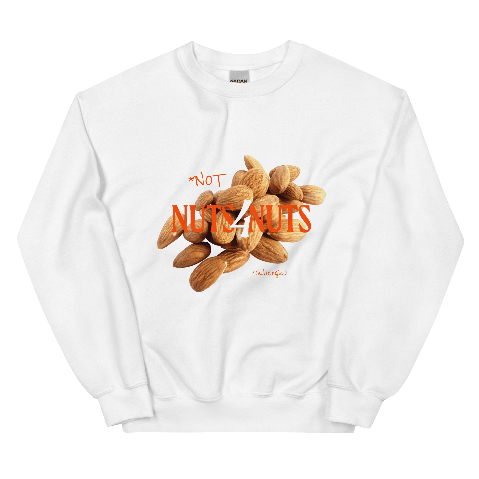 NOT Nuts4Nuts Sweatshirt 🥜 - Polychrome Goods 🍊
