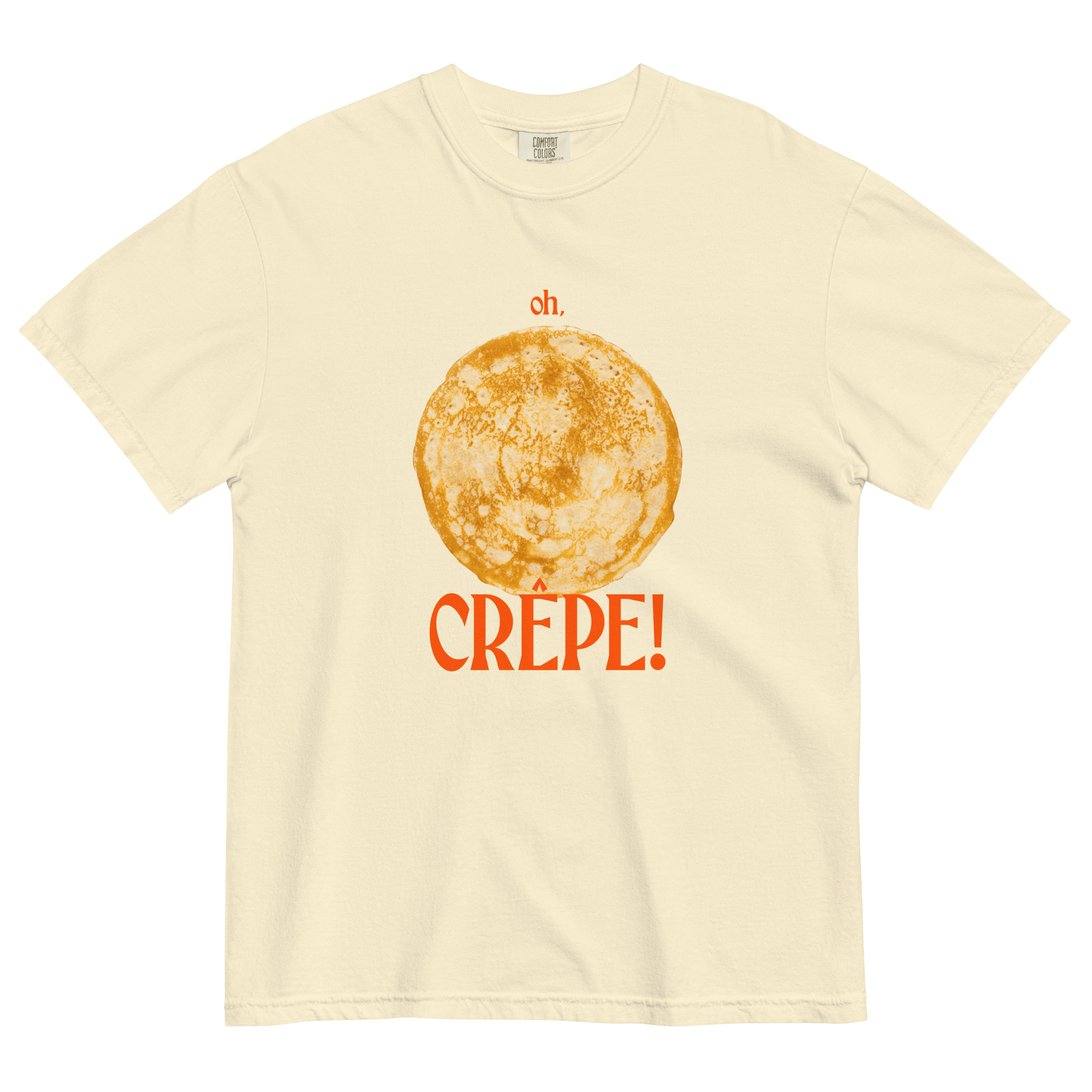 Oh, CREPE! T-shirt - Polychrome Goods 🍊