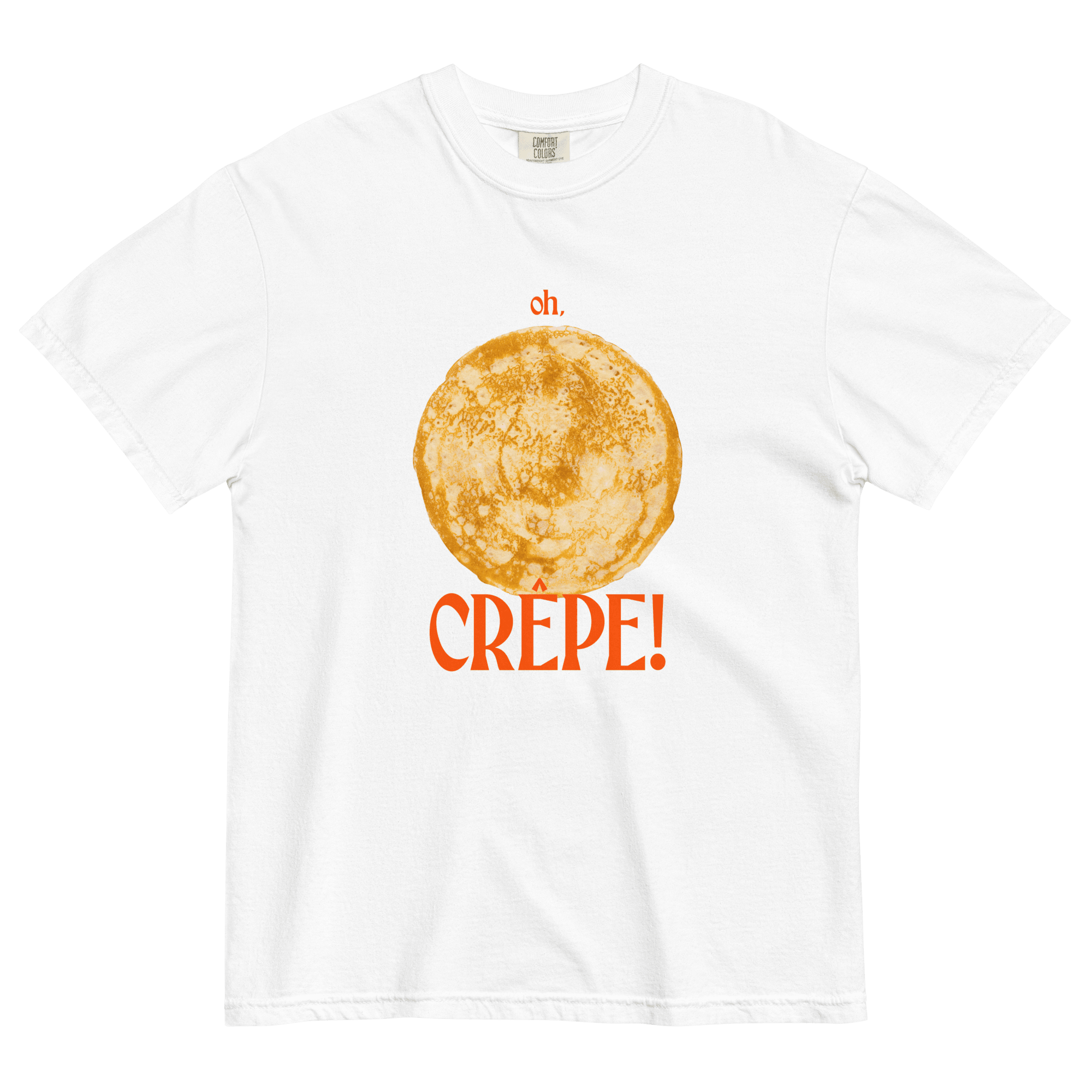 Oh, CREPE! T-shirt - Polychrome Goods 🍊