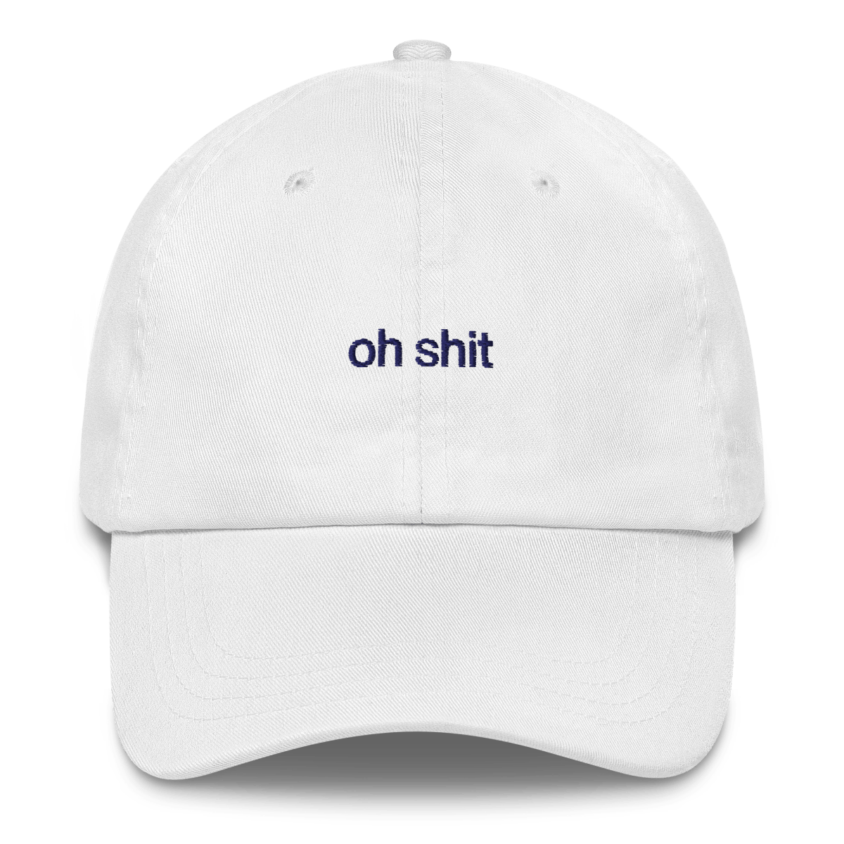 oh shit Embroidered Hat - Polychrome Goods 🍊