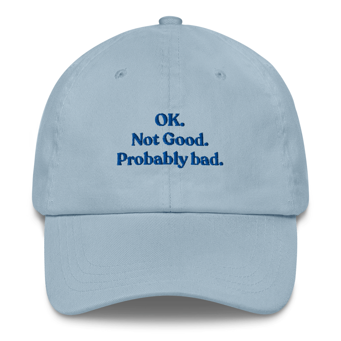 OK. Not Good. Probably Bad Hat - Polychrome Goods