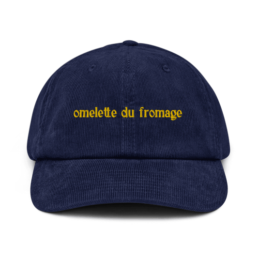 Omelette du Fromage Embroidered Hat - Polychrome Goods 🍊