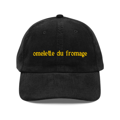 Omelette du Fromage Embroidered Hat - Polychrome Goods 🍊