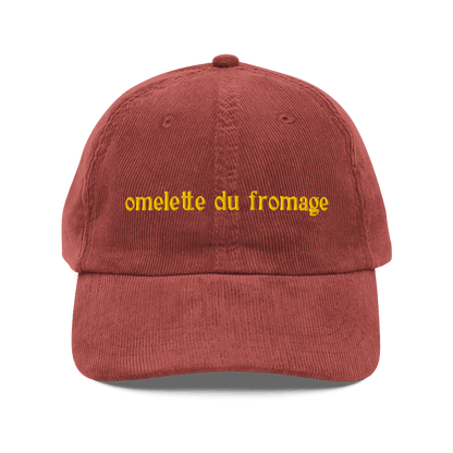 Omelette du Fromage Embroidered Hat - Polychrome Goods 🍊