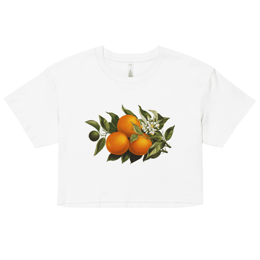 Orange Branch Crop Top - Polychrome Goods 🍊