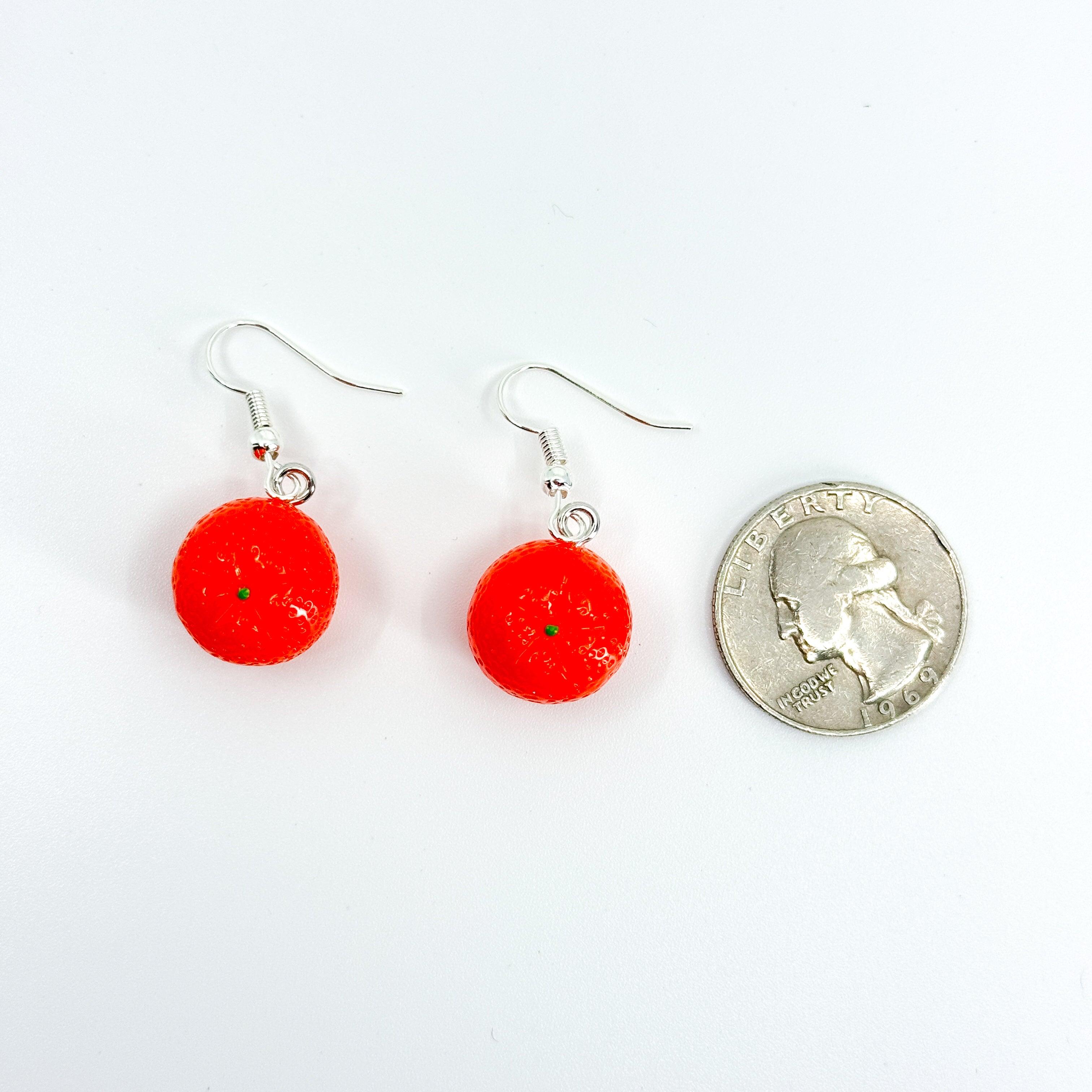 Orange Earrings - Polychrome Goods 🍊