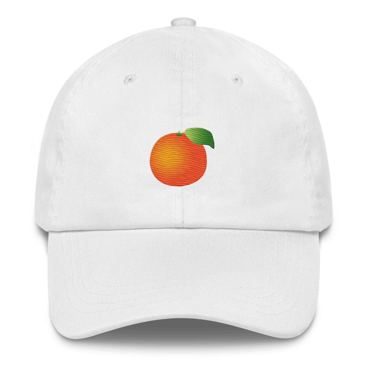 Orange 🍊 Gradient Embroidered Hat - Polychrome Goods 🍊