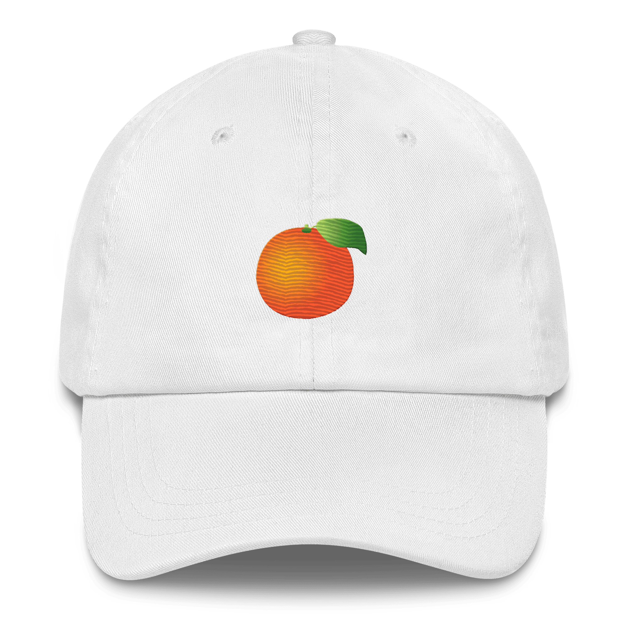 Orange 🍊 Gradient Embroidered Hat - Polychrome Goods 🍊