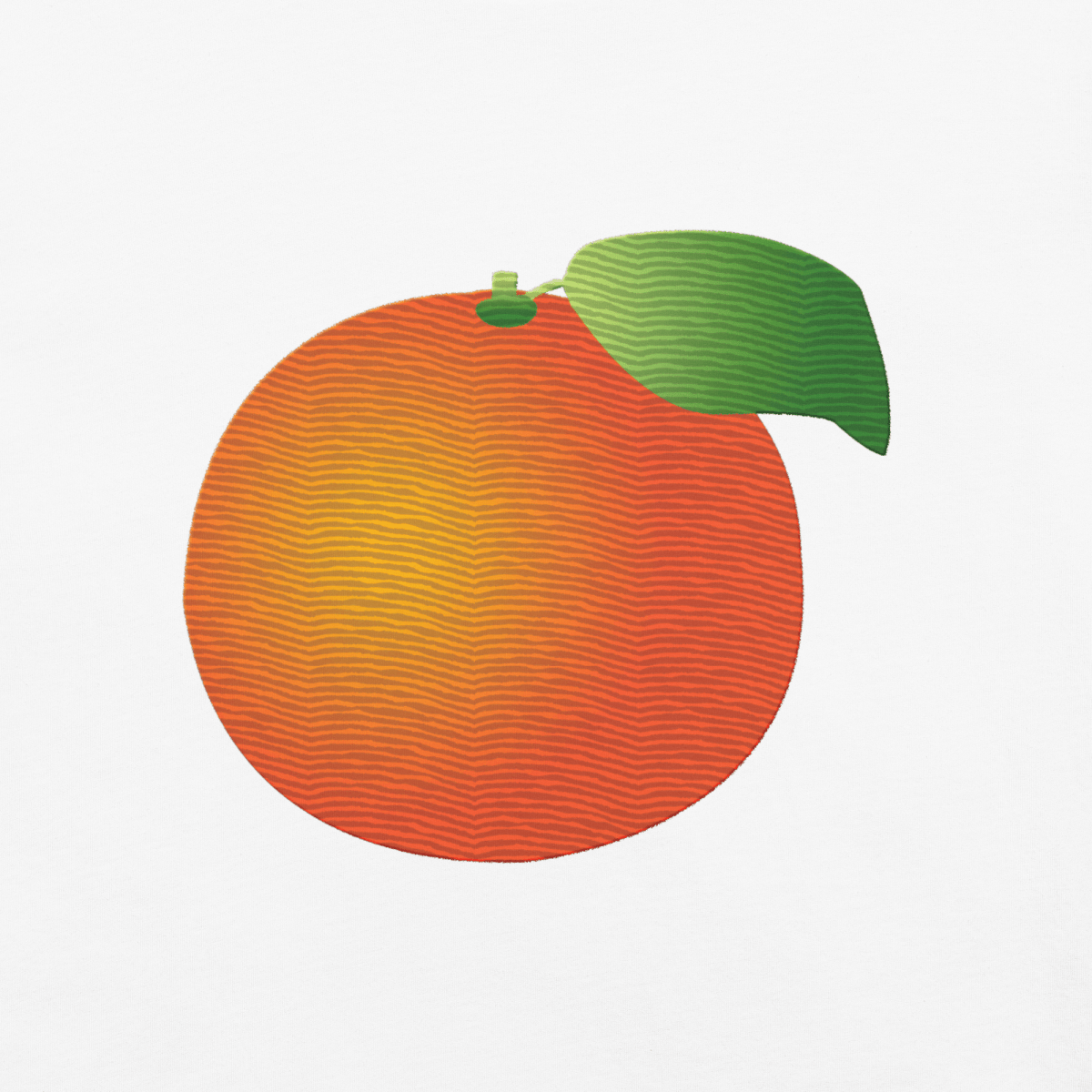 Orange 🍊 Gradient Embroidered Shirt - Polychrome Goods 🍊