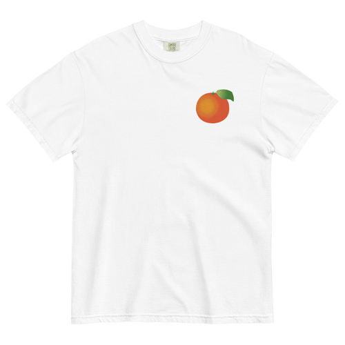 Orange 🍊 Gradient Embroidered Shirt