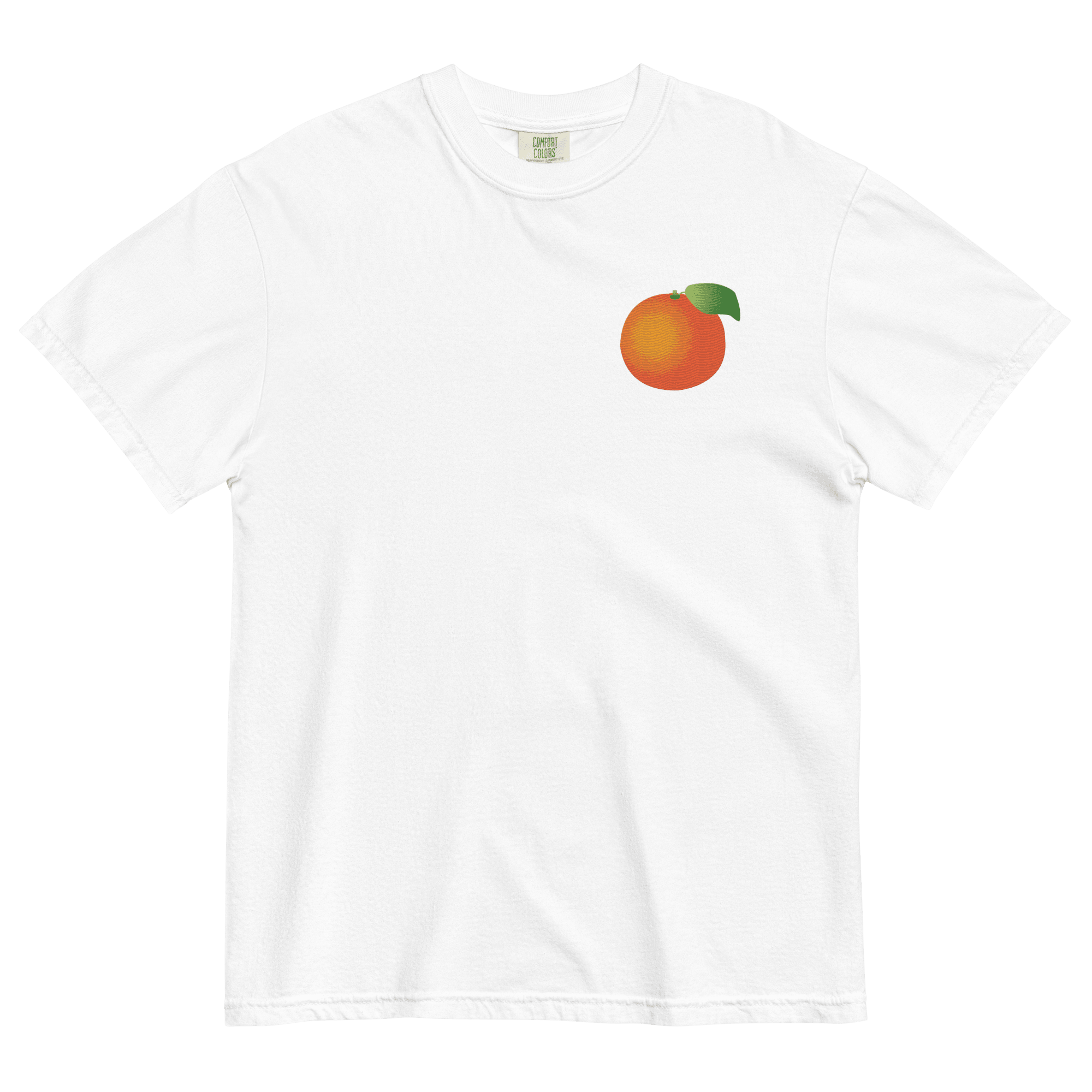 Orange 🍊 Gradient Embroidered Shirt - Polychrome Goods 🍊