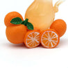Orange Juice Pitcher Refrigerator Magnet Polychrome Goods