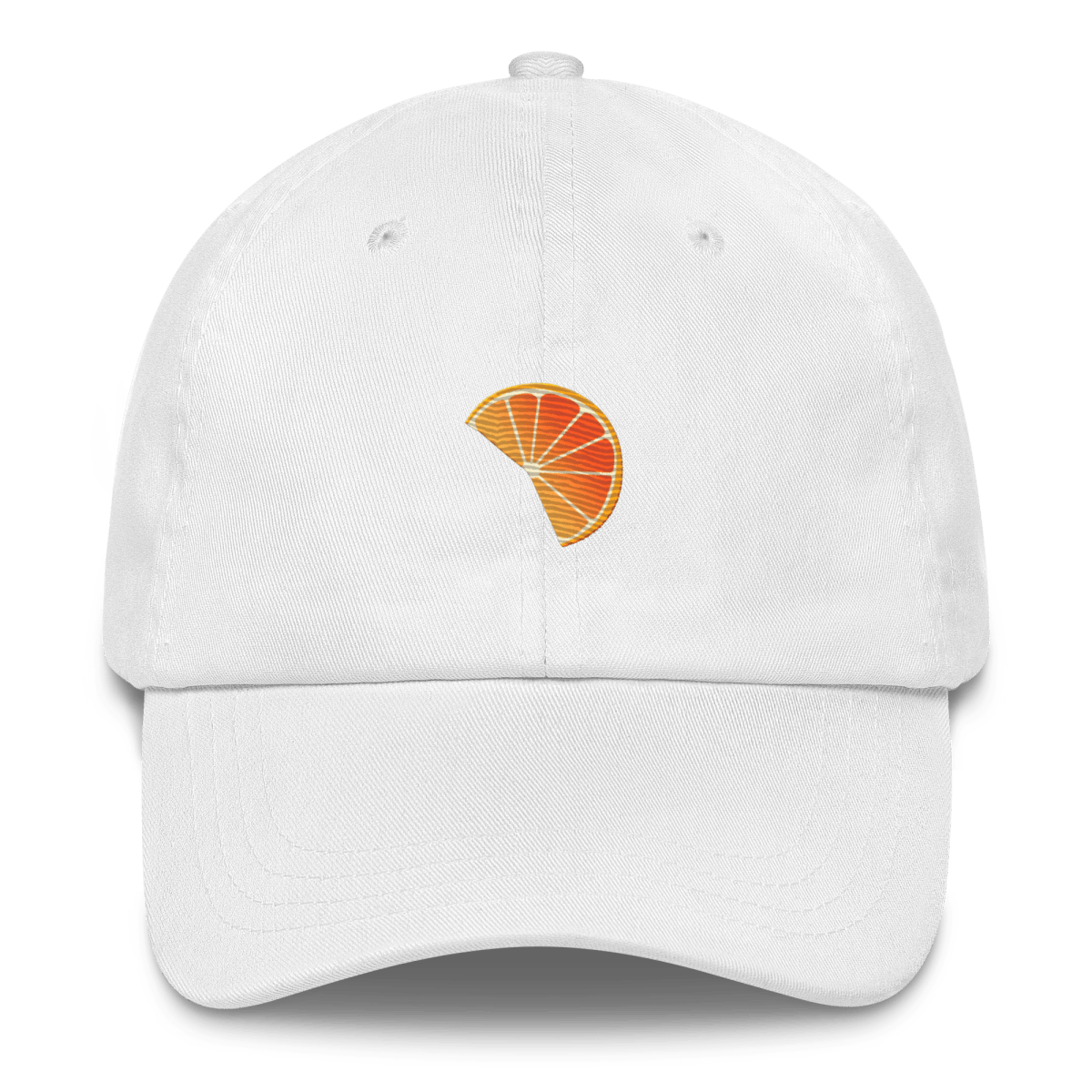 Orange Slice Embroidered Fruit Hat - Polychrome Goods 🍊