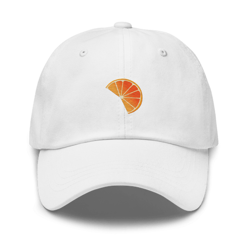 Orange Slice Embroidered Fruit Hat