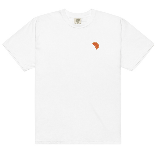 Orange Slice Embroidered T-shirt - Polychrome Goods 🍊