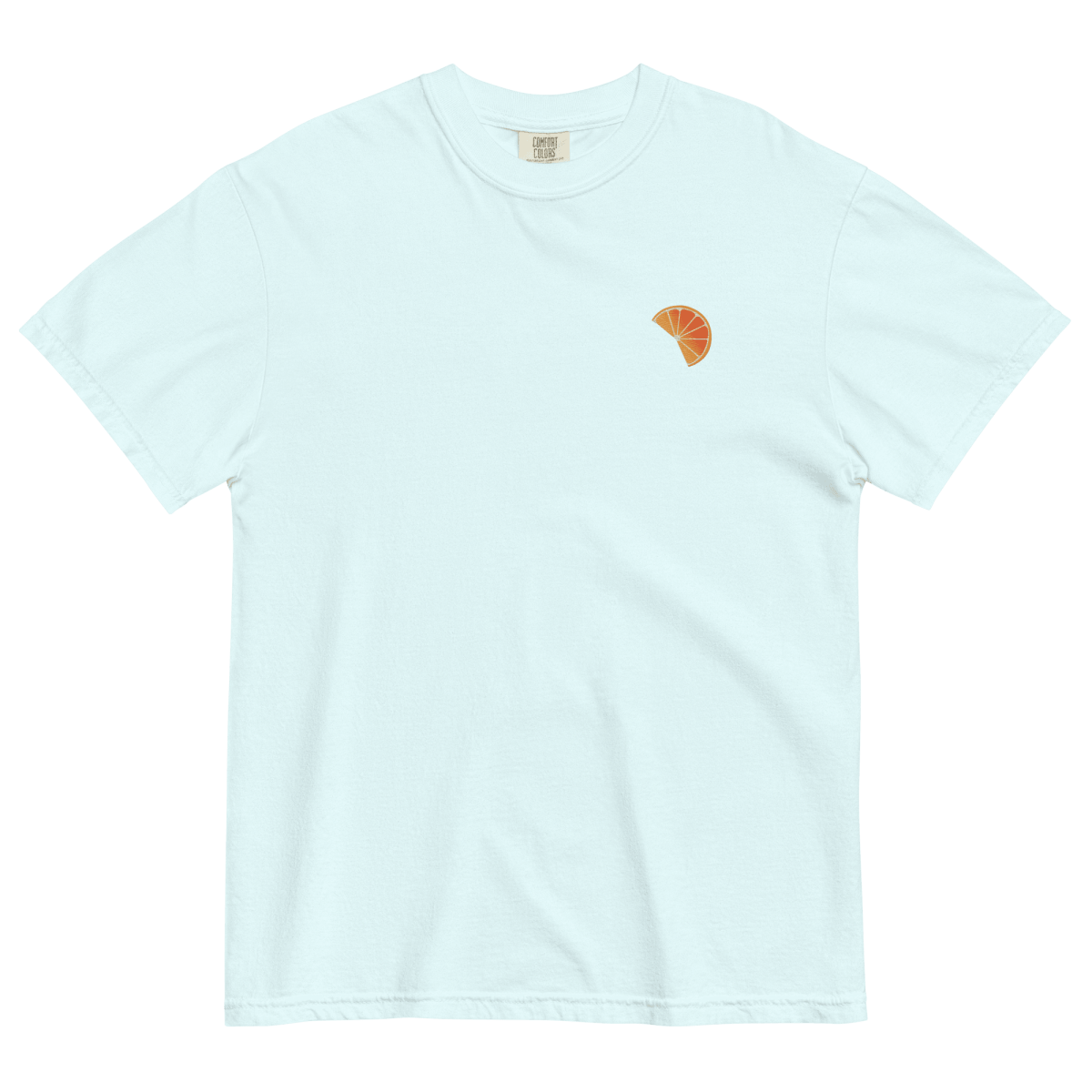 Orange Slice Embroidered T-shirt - Polychrome Goods 🍊