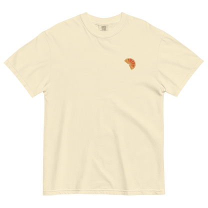 Orange Slice Embroidered T-shirt - Polychrome Goods 🍊