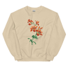Orange Tiger Lily Flower Sweatshirt (Unisex) Polychrome Goods