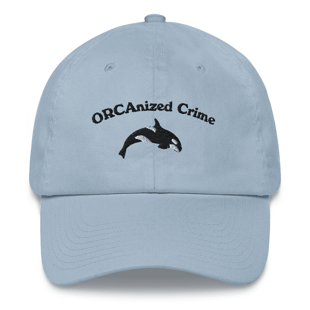 ORCAnized Crime Embroidered Dad Hat - Polychrome Goods 🍊