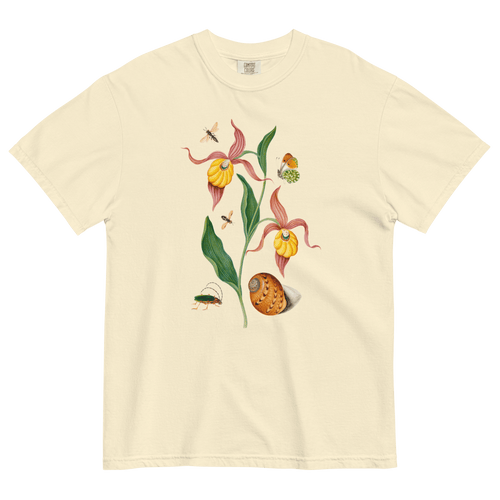 Chemise fleur d'orchidée et amis