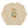 Orchid Flower & Friends Sweatshirt - Polychrome Goods 🍊