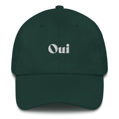 Oui Embroidered Dad Hat - Polychrome Goods 🍊