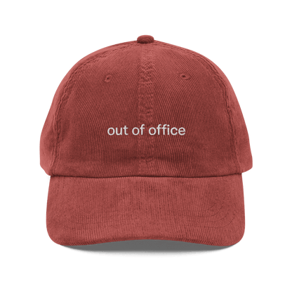 Out of Office Embroidered Hat - Polychrome Goods 🍊