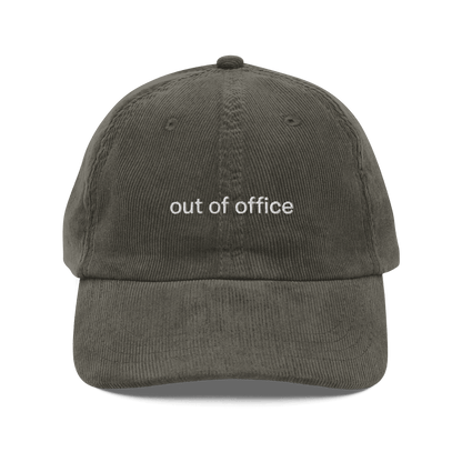 Out of Office Embroidered Hat - Polychrome Goods 🍊