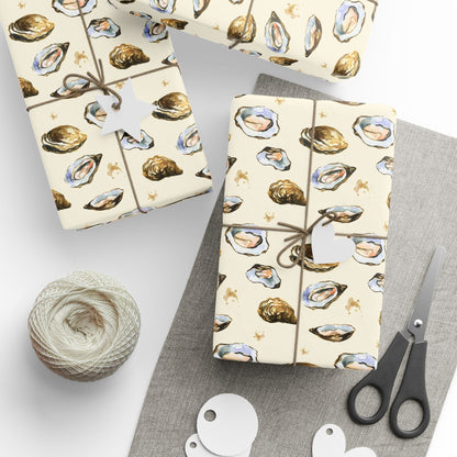 Oysters 🦪 Wrapping Paper - Polychrome Goods