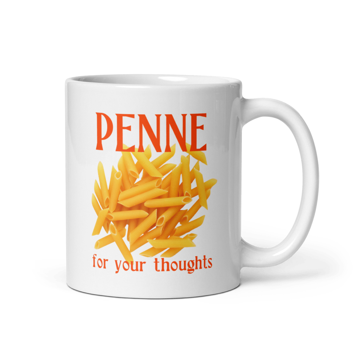 Penne For Your Thoughts Mug - Polychrome Goods 🍊