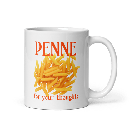 Penne For Your Thoughts Mug - Polychrome Goods 🍊