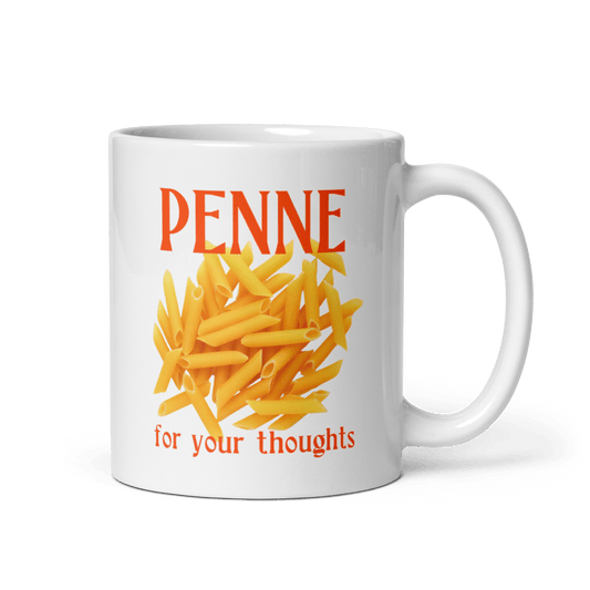 Penne For Your Thoughts Mug - Polychrome Goods 🍊