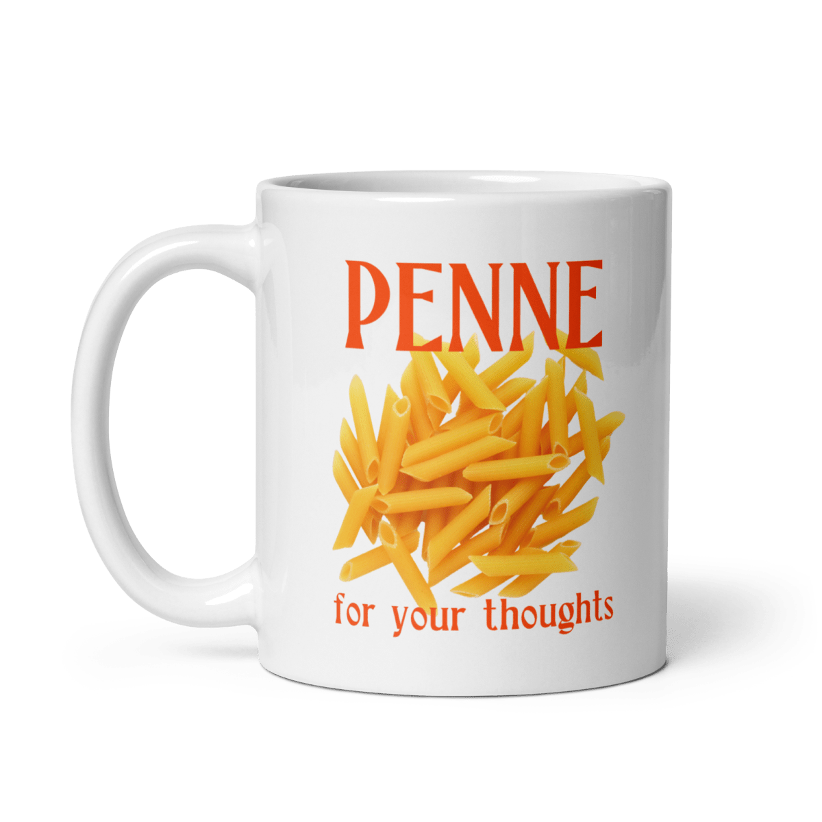 Penne For Your Thoughts Mug - Polychrome Goods 🍊