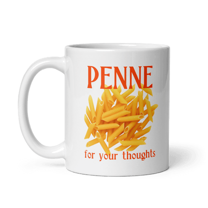 Penne For Your Thoughts Mug - Polychrome Goods 🍊