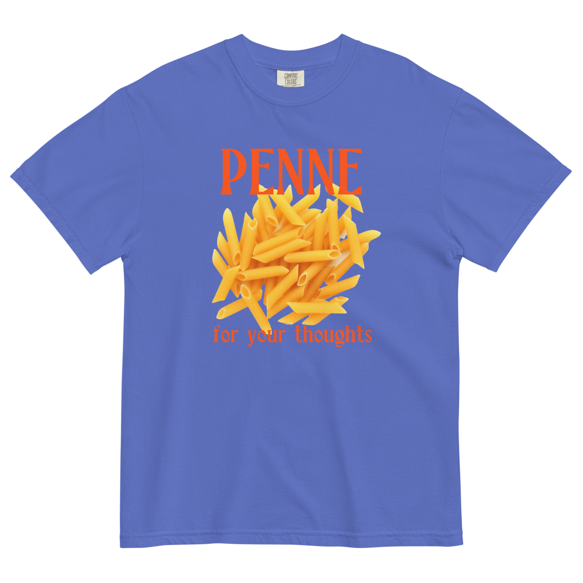 Penne For Your Thoughts T-Shirt - Polychrome Goods 🍊