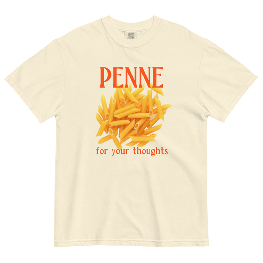 Penne For Your Thoughts T-Shirt - Polychrome Goods 🍊